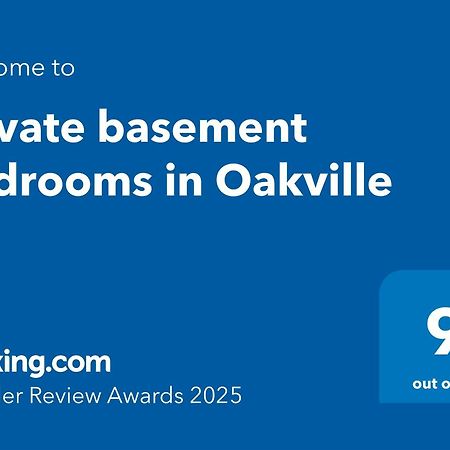 Private Basement Bedrooms In Оквилль Экстерьер фото